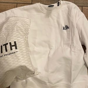 Brand new Men’s XL white KITH sweatshirt